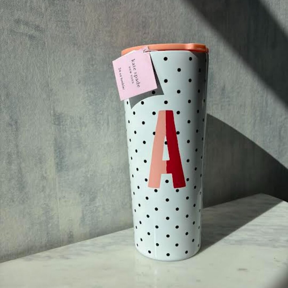 Kate Spade - Sparks of Joy Stainless Steel Tumbler -NWT